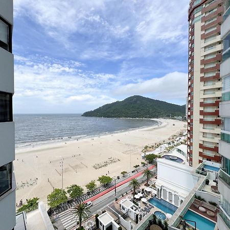 Appartamento Excelente Ap Pe Na Areia Vista Mar Balneário Camboriú Esterno foto
