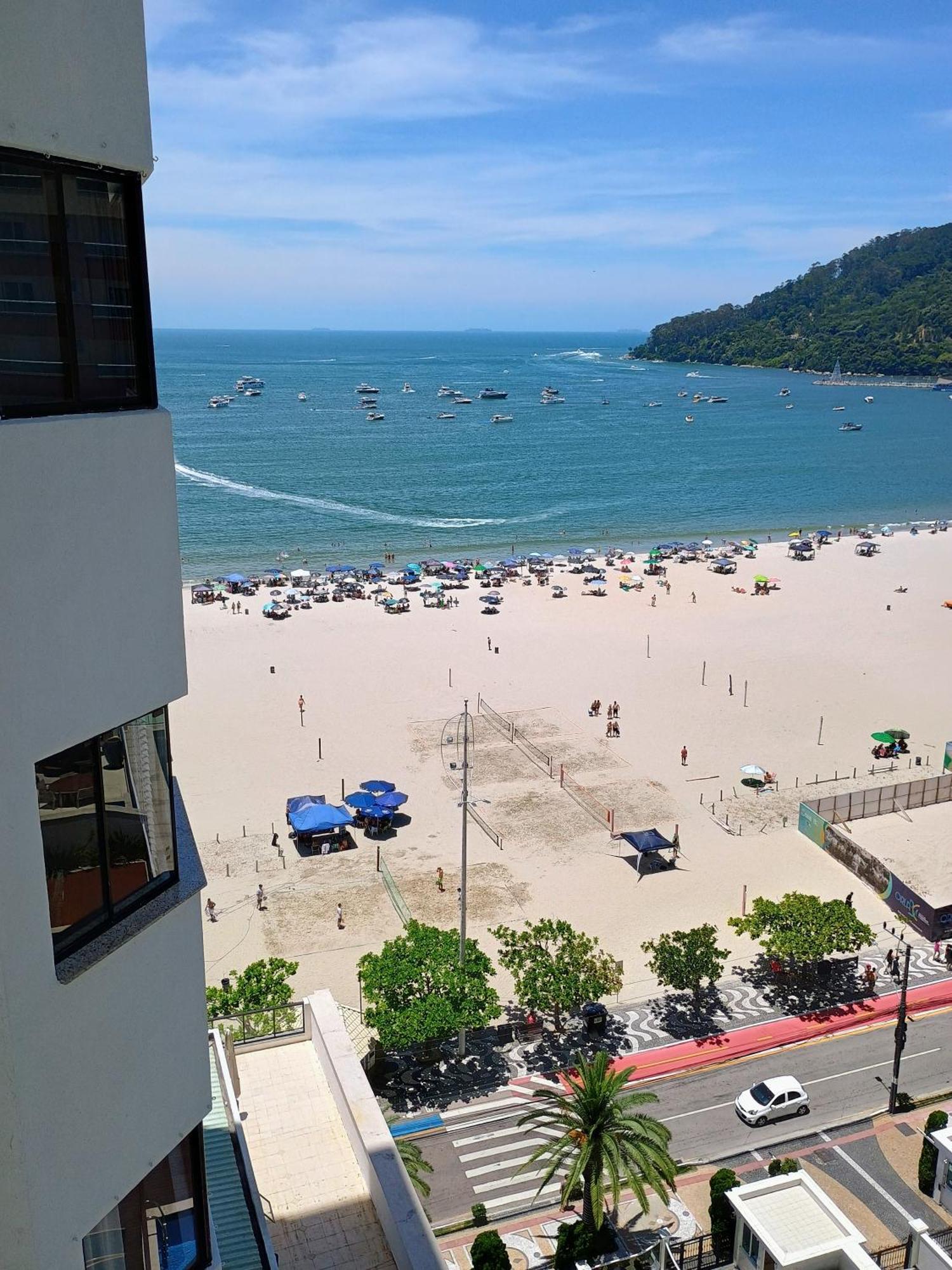 Appartamento Excelente Ap Pe Na Areia Vista Mar Balneário Camboriú Esterno foto