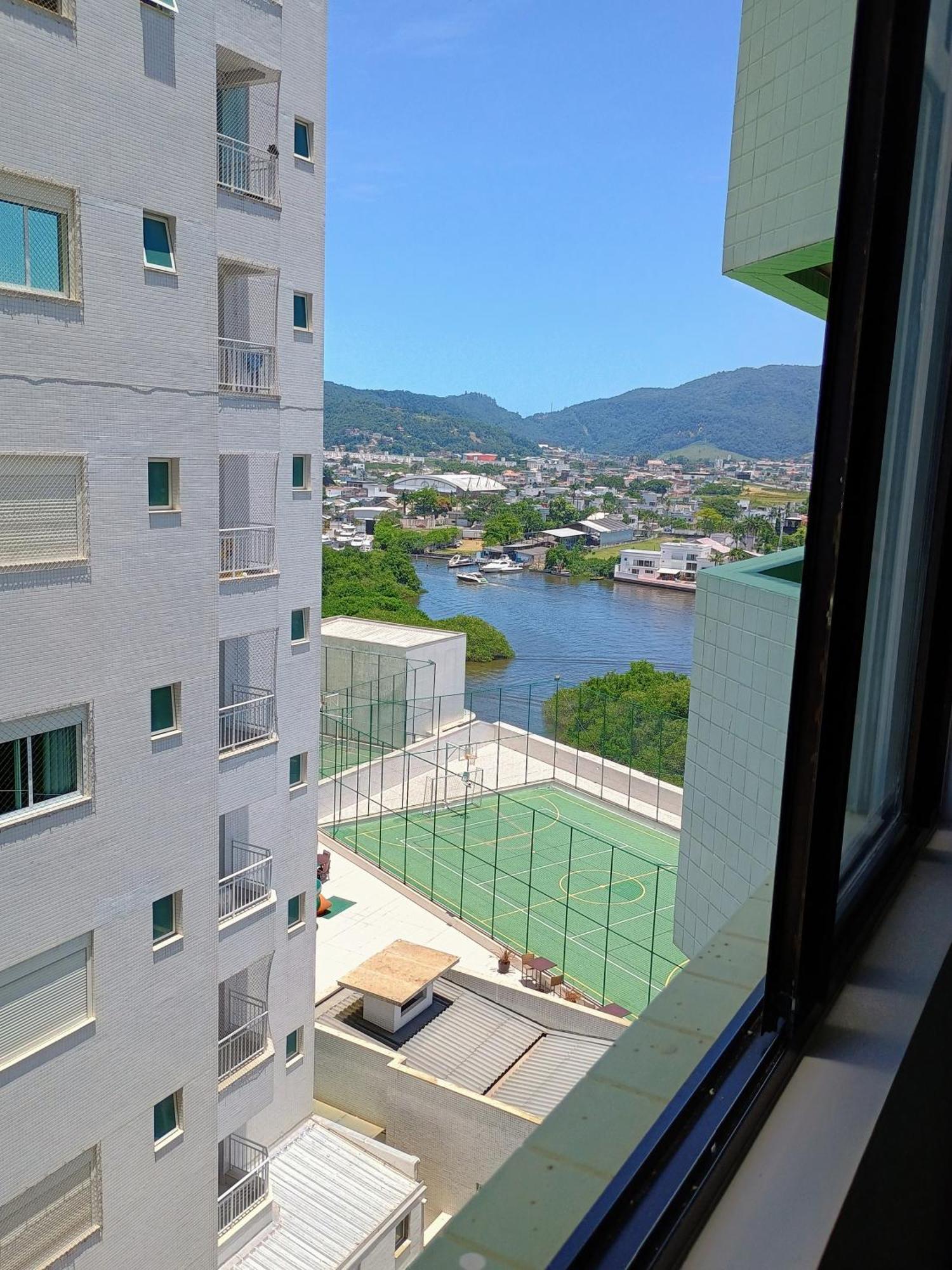 Appartamento Excelente Ap Pe Na Areia Vista Mar Balneário Camboriú Esterno foto