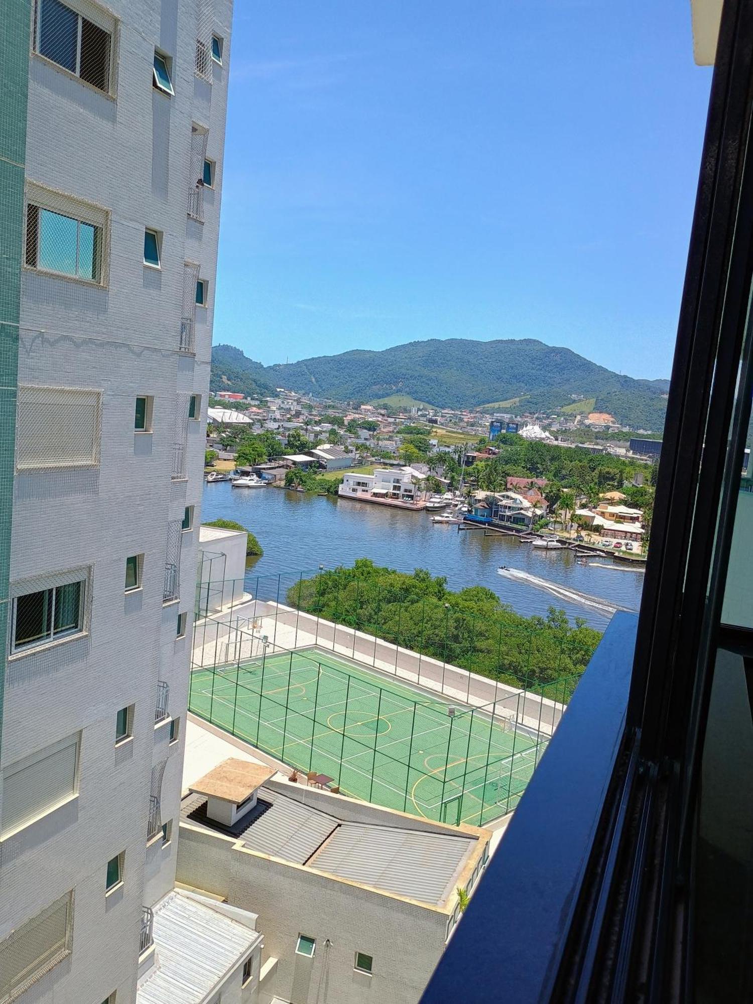 Appartamento Excelente Ap Pe Na Areia Vista Mar Balneário Camboriú Esterno foto