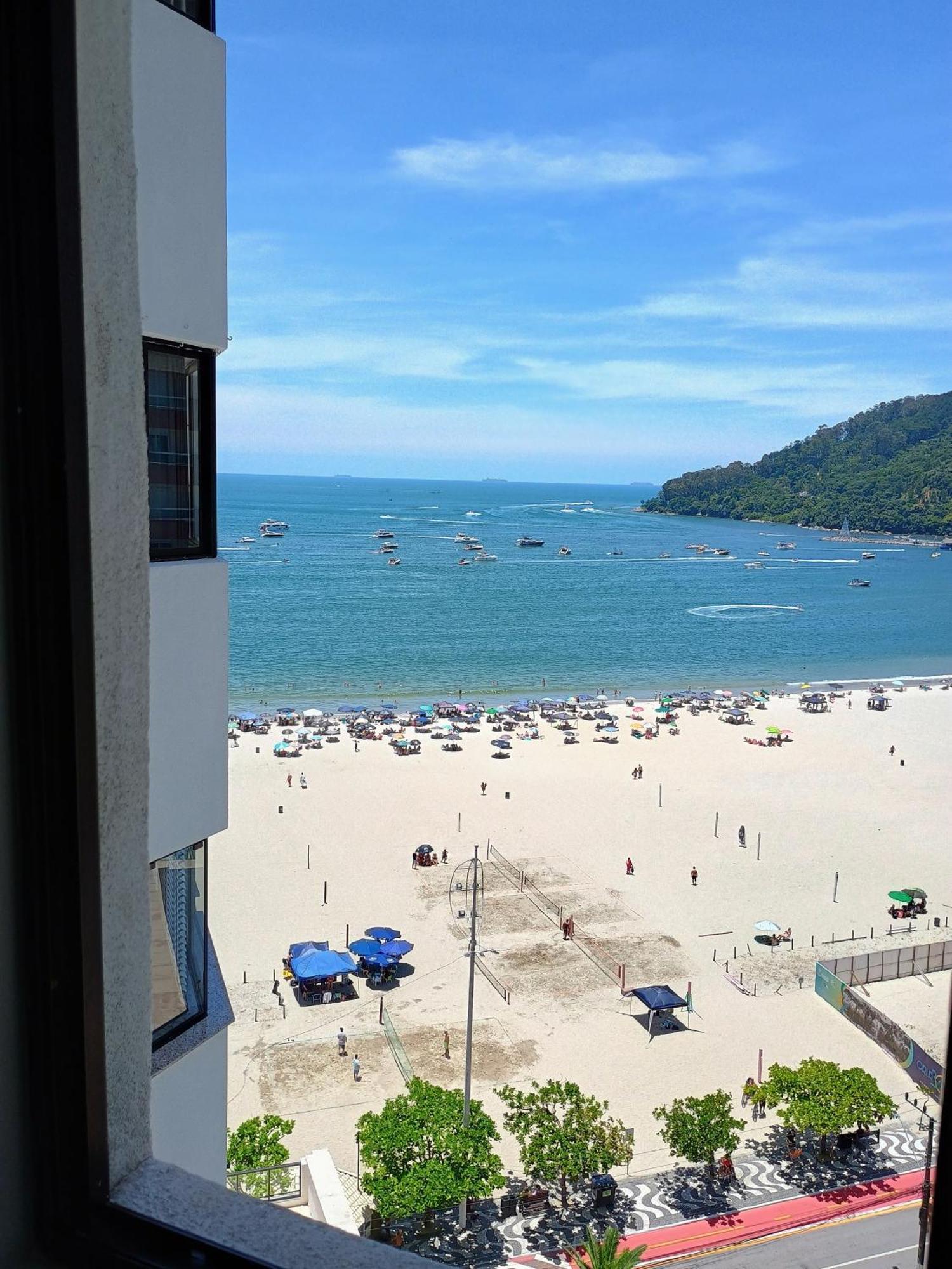 Appartamento Excelente Ap Pe Na Areia Vista Mar Balneário Camboriú Esterno foto