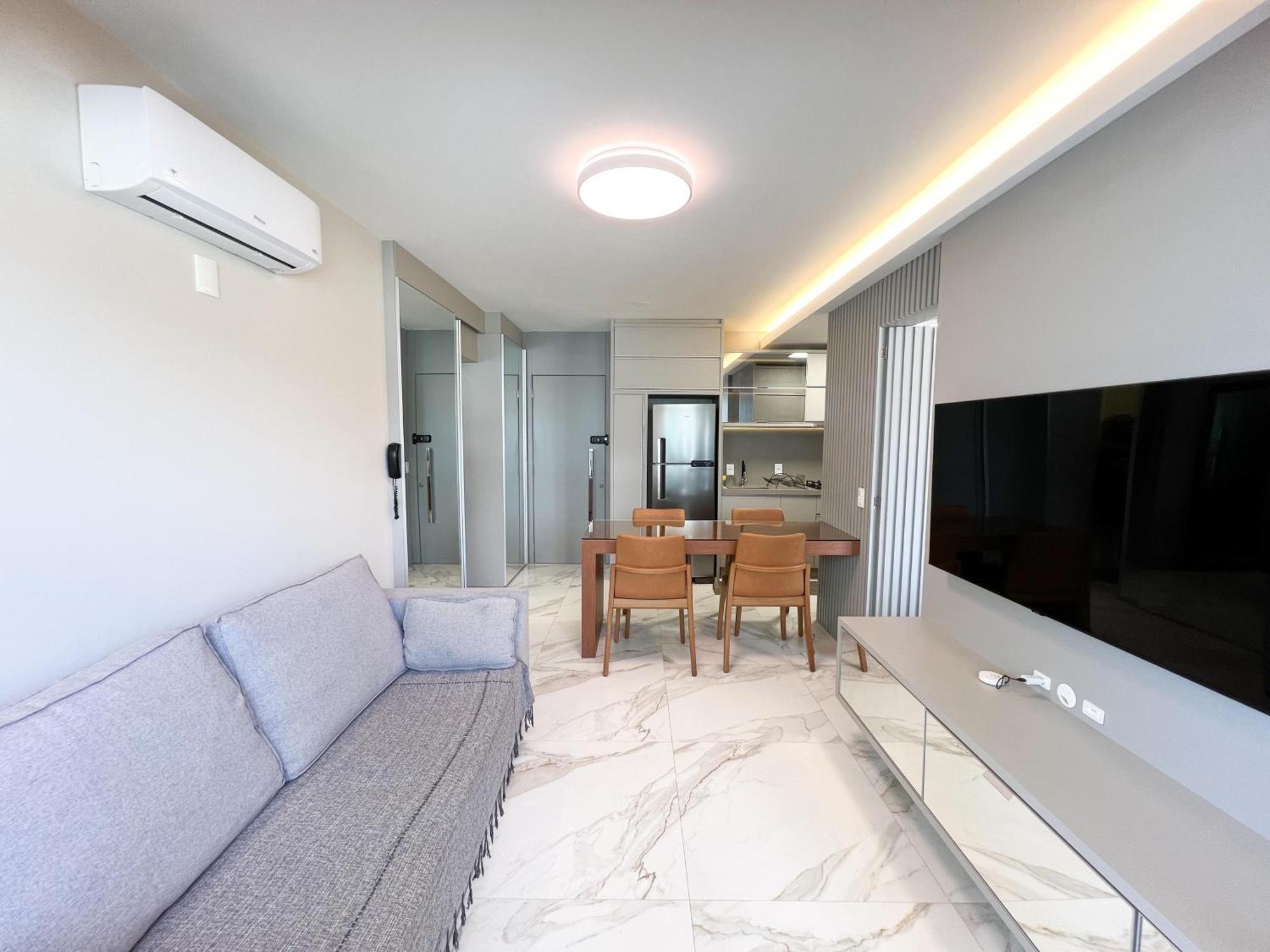 Appartamento Excelente Ap Pe Na Areia Vista Mar Balneário Camboriú Esterno foto